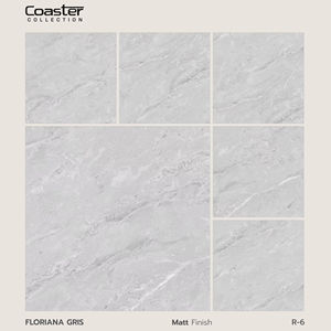 กระเบื้องพอร์ซเลนผิวด้านแกะสลัก ขนาด 24x24 นิ้ว พัฒนาขึ้นเพื่อการสื่อสารด้วยพื้นผิวที่เรียบง่ายและโครงสร้างพื้นที่สถาปัตยกรรมที่มั่นคง - Product Image 1