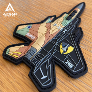 Patch en PVC souple et durable Aifran OEM personnalisé pour chapeaux, vestes, sacs – Logo en relief – Fournisseur d'usine - Product Image 3