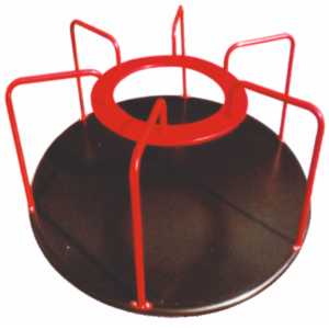 Grand produit métallique sur pied - Product Image 1