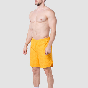 Shorts de Baño para Hombre, Color Sólido, 100% Algodón, Ecológicos, de Secado Rápido, Cintura Elástica, Ropa Casual - Product Image 2