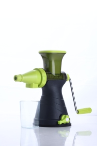 Extractor de jugo manual de zanahorias, frutas y verduras, de acero inoxidable, herramienta de cocina especializada, extractor de jugo eficiente. - Product Image 2