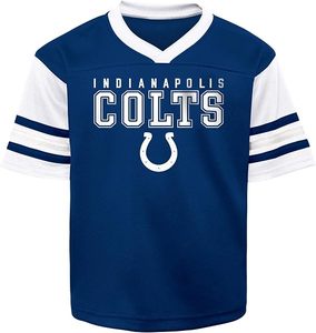 Camiseta de Fútbol Americano Juvenil de los Kansas City Chiefs, Franjas Rojas y Amarillas, Ropa Deportiva de Poliéster Resistente, Estilo Pull-On - Product Image 6