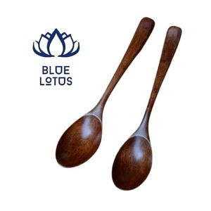 Juego de 7 Cucharas de Madera de Acacia Ecológicas, 5.8 Pulgadas, Mini Cucharas para Miel, Mermelada y Condimentos, Solo Lavar a Mano, para Cocina - Product Image 1
