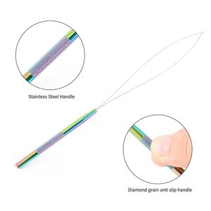 Hair <b>Extension</b> Pliers Durable Stainless Steel Tool For Hair <b>Extension</b> Installation And Bead Adjustment - Product Image 6