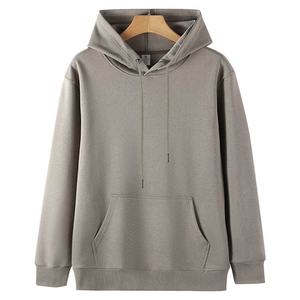 Sweat-shirt à capuche surdimensionné personnalisé pour homme, 350 GSM, épais, coupe ample, couleur unie, pour l'hiver - Product Image 1