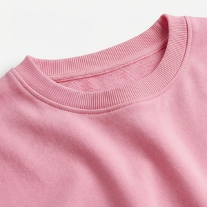 Ensemble de shorts en tricot rose pour femmes, 2 pièces, t-shirt à manches courtes col rond et shorts au-dessus du genou, couleur unie décontractée, printemps été - Product Image 4