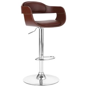 Chaise de bar marron, tabouret de bar confortable et élégant - Product Image 1