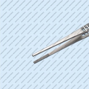 Pince à tissus chirurgicale en acier inoxydable allemand, 6 pouces (2 cm), pointe dentelée, certifiée CE - Product Image 2