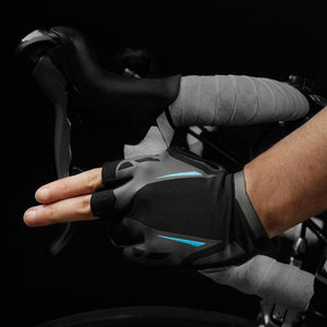 Gants de cyclisme unisexes sans doigts, antidérapants, absorbant les chocs, respirants - Product Image 5