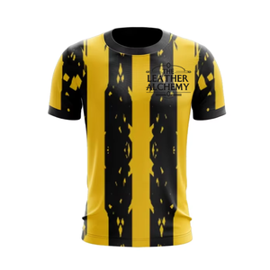 เสื้อยืดออกกำลังกายสำหรับผู้ชาย ระบายอากาศได้ดี ซับเหงื่อ เป็นมิตรกับสิ่งแวดล้อม ทรงเข้ารูป แขนสั้น เหมาะสำหรับวิ่งและออกกำลังกาย - Product Image 1
