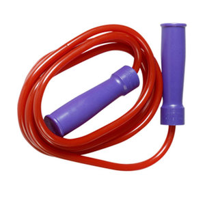 Corde à sauter bleue réglable personnalisée en gros, 2,5 m, durable, unisexe, équipement de sport avec emballage portable, légère (1 kg) - Product Image 6