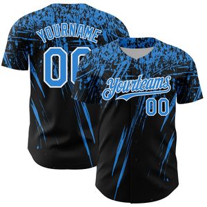 Maillot de baseball personnalisé pour équipe, antibactérien, entièrement boutonné, manches courtes, col en V, unisexe, 100 % coton biologique, printemps/été/hiver, devant - Product Image 1