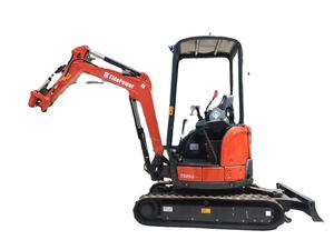 Mini excavatrice hydraulique Perkins excavatrice importée hydraulique zéro queue acier piste en caoutchouc excavatrices rétrocaveuses - Product Image 4