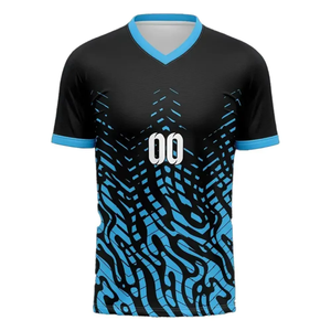 เสื้อฟุตบอลผู้ชายพิมพ์ลายแบบซับลิเมชั่น จัดส่งเร็ว ราคาถูก ออกแบบและขนาดได้ตามต้องการ สำหรับแฟนกีฬาและนักกีฬา - Product Image 4
