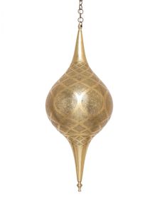 Golden Finish <b>Moroccan</b> Metal Lantern Handmade Hanging Candle Lamp for Luxury Interior Home <b>Decor</b> - Product Image 5