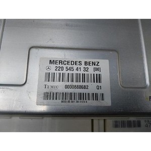 โมดูลควบคุมระบบ Airmatic สำหรับรถยนต์ S-class ปี 2002-2009 มือสอง ของแท้ OEM รหัส 2205454132 - Product Image 5