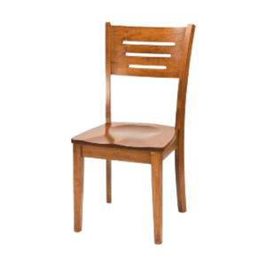 Chaises de salle à manger sans accoudoirs de qualité supérieure, chaises de jardin à une place, meubles de salle à manger pour la maison et les restaurants, couleur naturelle - Product Image 3