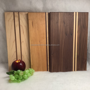 Tabla de cortar de madera de Acacia Rectangular personalizada de alta calidad, madera de caucho sostenible pulida ecológica para negocios - Product Image 1