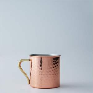 Pure Copper Moscow Mule <b>Mugs</b> Set | Food Grade Stainless Steel Lined Beer Stein | Brass Handle Metal Coffee Cup Barware Wholesale - Product Image 6