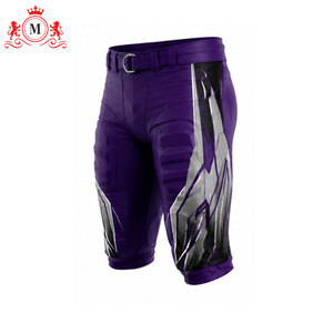 Ensemble Maillot et Pantalon de Football Américain pour Homme Adulte Violet, Imprimé par Sublimation, Respirant, 100% Polyester, Détection par Aiguille - Product Image 5