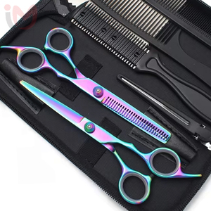 Professional Stainless Barber Scissors & Thinning <b>Shears</b> - Right-Handed Hair Cutting <b>Shears</b> Suitable for Hair - Product Image 3