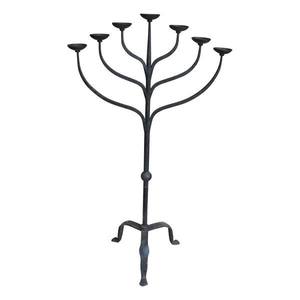 Candelabro de Metal Negro de Nueve Ramas, Portavelas con Forma de Árbol, Decorativo para Mesa, Festividades, Hogar, Sala de Estar - Product Image 5