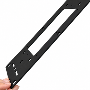 Placa de Montaje de Aluminio Negro Personalizada OEM para Refrigeración Líquida, 5052 6061, Marco de Soporte de Chapa Metálica de Precisión para Sistema de Refrigeración de Servidores de IA - Product Image 6