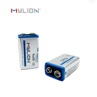 Şarj Edilemeyen Lityum Pil CP9V 9 Volt Lityum Pil 1200mAh Endüstriyel Alarm Ekipmanları için
