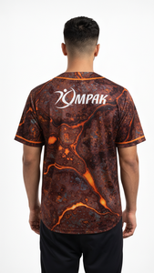 Maillot de baseball personnalisable avec impression par sublimation pour équipes masculines, marques et vêtements de sport promotionnels - Product Image 4