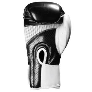 Guantes de MMA Profesionales de Alta Calidad, Resistentes al Desgaste, Antideslizantes, de Cuero Negro y Blanco, para Entrenamiento de Boxeo - Product Image 2
