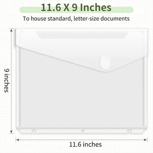 Clip per Raccoglitori Trasparenti Super Resistenti, Confezione da 30, con Chiusura Salvaspazio a 3 Anelli, Alta Capacità - Product Image 3