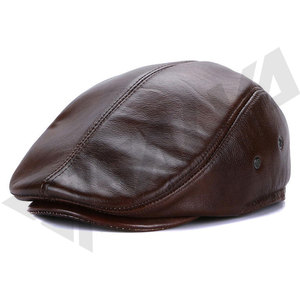 Wholesale Unisex Leather or PU Leather Waterproof Baseball <b>Caps</b> Winter Sports Fashion - Product Image 1