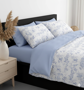 Sábana Ajustable de Microfibra Estampada para Hotel y Hospital, Tamaño King, 400 Hilos, Suave y Transpirable - Product Image 2