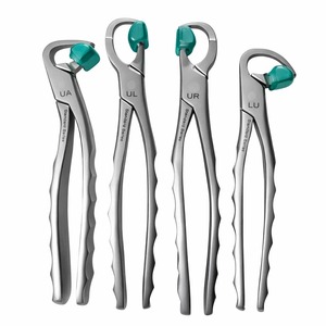 Juego de Fórceps Dentales de Alta Calidad para Extracción, Serie Pediátrica de Molares Estándar, 12 Piezas, Acero Inoxidable Alemán, Reutilizables y Autoclavables - Product Image 3