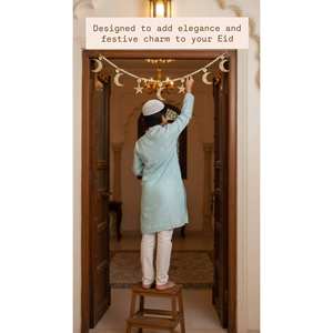 Décoration spéciale Ramadan pour la maison : Guirlande étoile et lune pour embellir votre entrée ou votre espace de prière. Produit spécial Ramadan et Aïd. - Product Image 2