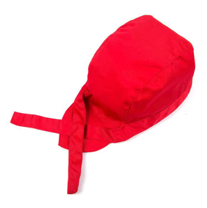 Gorro de Chef Pirata Transfronterizo con Cinta de Seda, Gorro de Trabajo Unisex Personalizado, Estilo Casual para Restaurante Occidental, 100% Imagen - Product Image 3