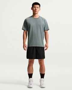 Pantalones Cortos Deportivos para Hombre con Logotipo Personalizado, Cintura Media, Transpirables, de Secado Rápido, Compresión, para Entrenamiento y Gimnasio, con Bolsillo - Product Image 1