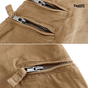 2026 Men's Spandex/Cotton Cargo Pants New Arrival Wholesale Customizable Logo Straight Pattern Multi-Pockets - Product Image 5