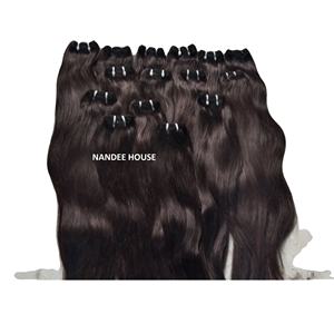 Cabello Humano Virgen Transparente Indio Sin Procesar al por Mayor, Personalizado, con Doble Trama a Máquina para Cierre de Encaje 4x4 13x4 13x6 - Product Image 4