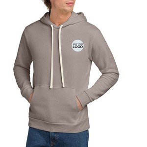 Sweat à capuche épais en molleton uni unisexe avec motif brodé en molleton éponge - Sweats à capuche personnalisables - Product Image 5