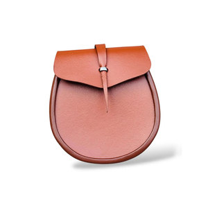 Top Selling Tan Kilt Sporran Traditional Brown Vegan Leather Sporran Bag With <b>Chain</b> <b>Belt</b> Highland Outfit - Product Image 2