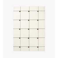 Tapis en laine rose Edificio, tapis tufté à la main, tapis de qualité supérieure pour salon, chambre à coucher, revêtement de sol, tapis de décoration pour la maison