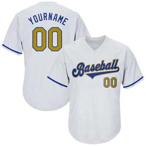 Maillot de baseball col en V 2026 en maille respirante, séchage rapide, léger, antibactérien, unisexe, pour équipes sportives et fans - Product Image 1