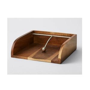 Porte-serviettes plat de forme carrée de luxe Porte-serviettes design luxueux Décoration de table d'hôtel et de restaurant - Product Image 5