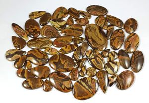 Cabujón de Jaspe Australiano Natural, Cristal Curativo de Cuarzo, Piedra Preciosa Suelta al por Mayor - Product Image 2