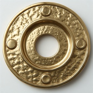 แผ่นโลหะด้านหลังแบบหนาพิเศษ ออกแบบมาเพื่อรองรับฮาร์ดแวร์ประตูให้ใช้งานได้ยาวนาน - Product Image 3