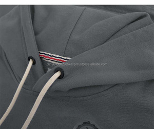Primavera y otoño Sudadera con capucha pesada Color sólido Deportes Ocio Sudadera con capucha de algodón puro Hombres y mujeres Sudaderas con capucha - Product Image 4