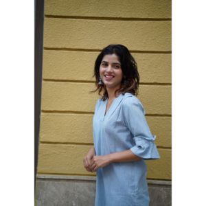 Conjunto de 2 Piezas en Mezclilla Azul para Mujer - Product Image 3