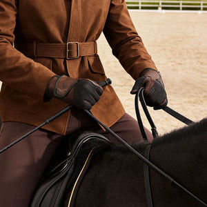 White Horse Riding Gloves Women Fingerless Open Finger Equestrian Outdoor Sports Breathable Non Slip Dress Riding Gear - Product Image 3