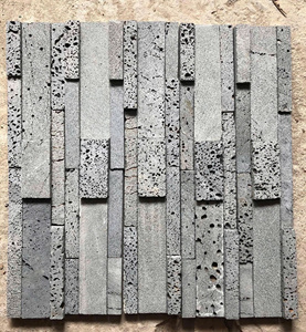 Premium Grey Laterite <b>Stone</b> Tiles Waterproof Textured Finish for Kitchen Villa Apartment - Product Image 5